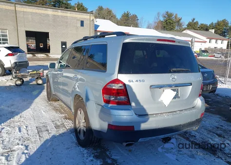 2007 Mercedes-Benz Gl 450 4Matic z USA, uszkodzony, nr VIN 4JGBF71E67A186444